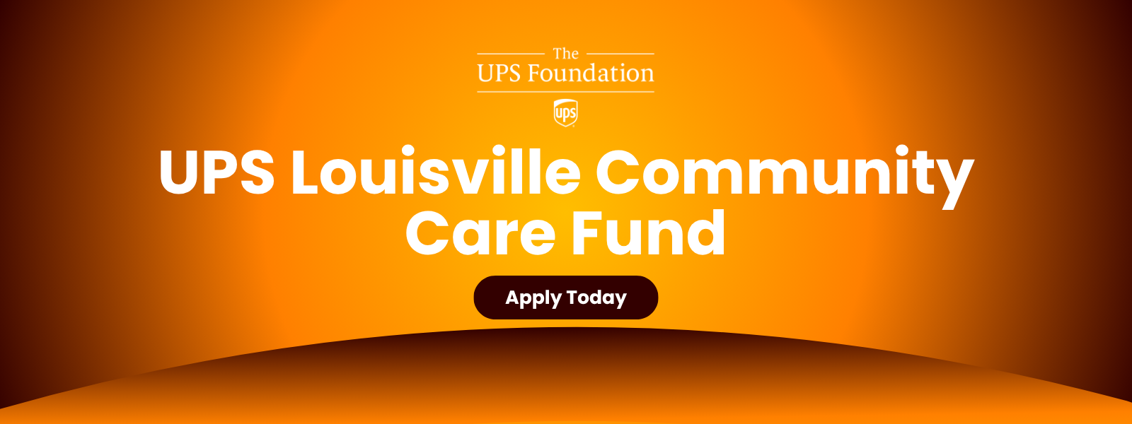 The UPS Foundation's UPS Louisville Community Care Fund. Apply today
