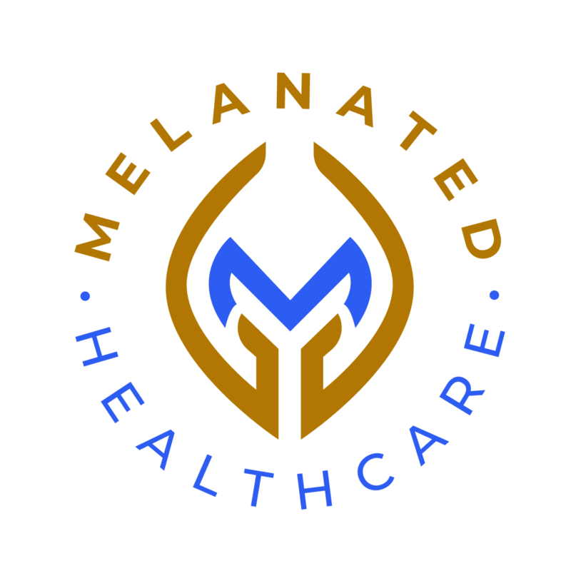 Melanated Healthcare Logo