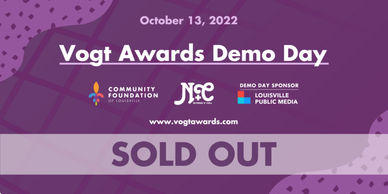 Sold Out of Tickets for Vogt Awards Demo Day 2022