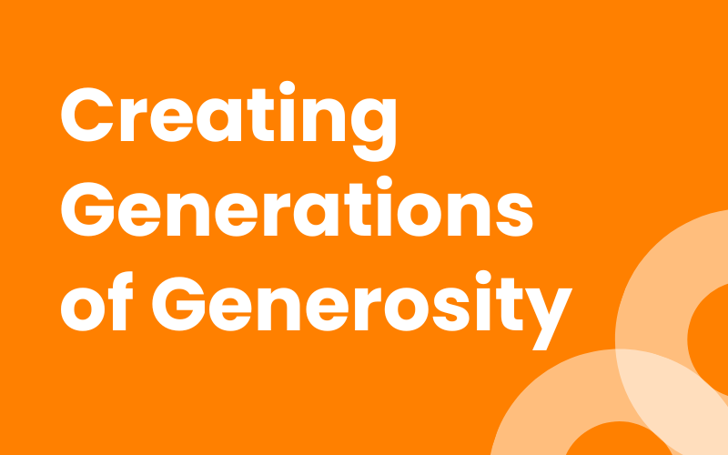 Blog: Creating Generations of Generosity: A story about a community investor named Morgan Atkinsons, whose grandchildren distribute funds to local nonprofits to stay close for generations to come