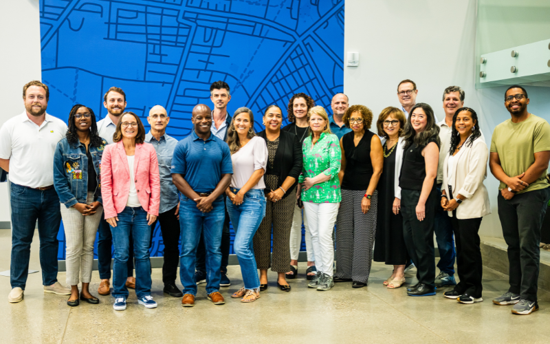 2025 Vogt Invention & Innovation Awards Selection Committee. Back row (left to right): Chris Weidmar, Jack Manzella, Eric Steele, Maggie Harlow (chair), Michale Boone, Steve Reid, Brian Nutt, and Jeremiah Chapman Front row (left to right): Raechele Smalls; Susan Olson, PhD; Greg Langdon; Tendai Charasika; Julia Regan; Kena Samuels-Stith; Sharon Kerrick, PhD; Patricia Carver, PhD; Haleh Karimi, PhD; Grace Simrall; Brian Nutt; and Cynthia Brown.