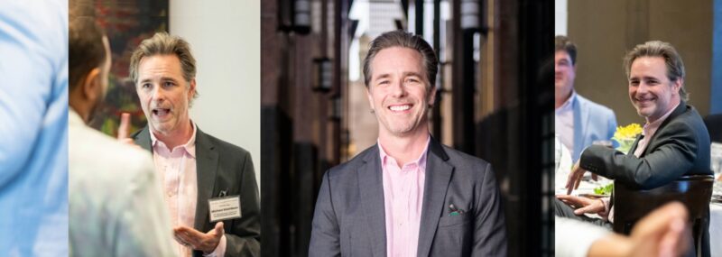 Photos of Michael Washburn, 2025 Alden Fellow Recipient