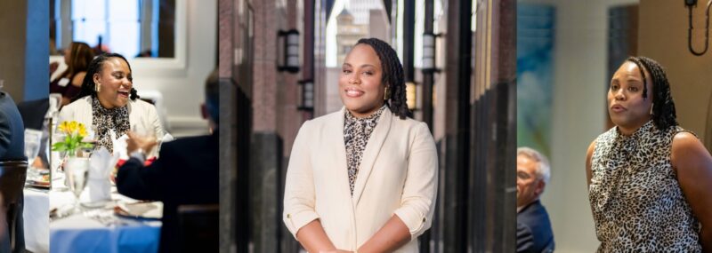 Photos of Meka Kpoh, 2025 Alden Fellow Recipient