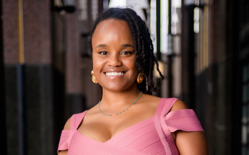 Meka Kpoh, 2025 Alden Fellow Recipient and Executive Director and Founder of Black Birth Justice