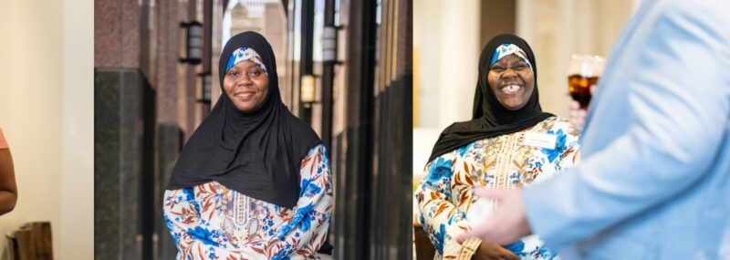 Photos of Amina Shale, 2025 Alden Fellow Recipient