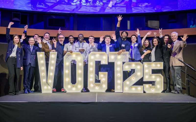 Group photo of the 2025 Vogt Award recipients, CFL staff, and Henry Heuser Jr.