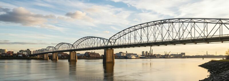 Louisville Big Four Bridge in Louisville, KY