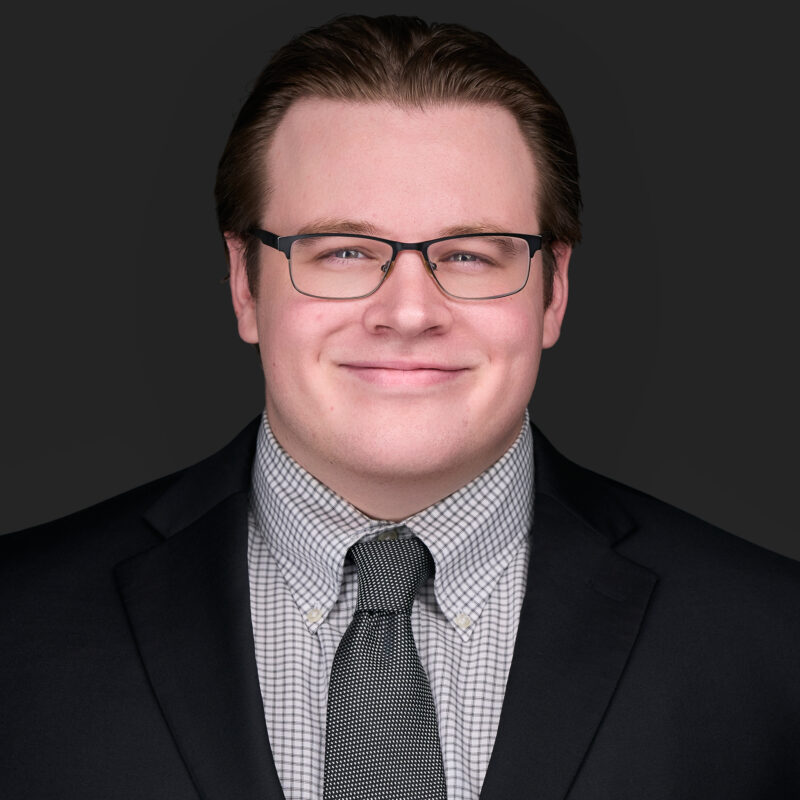 Sawyer Mason, Staff Accountant, Color Headshot Photo