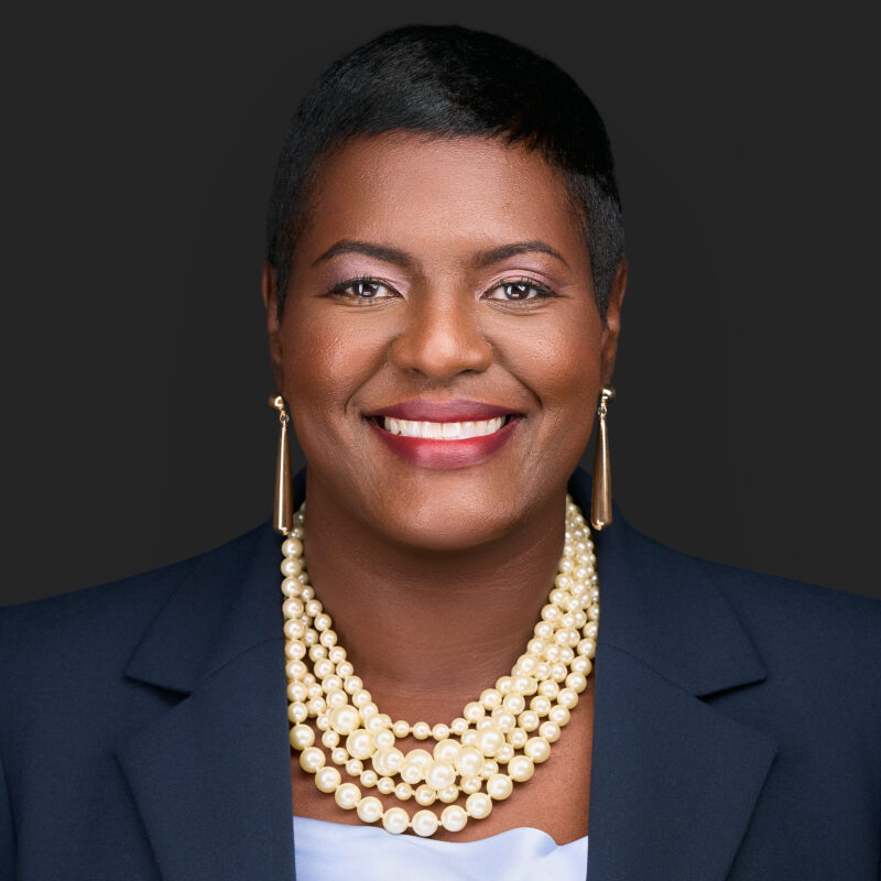 Pictured: Tawanda Owsley, President and CEO for Community Foundation of Louisville. Color headshot.